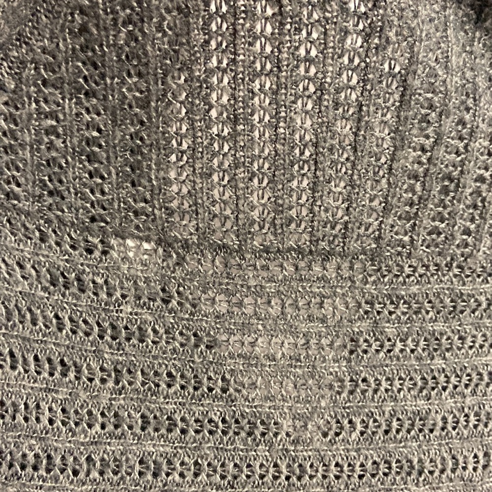 Sonoma Lightweight Needle Point Sweater Flyaway Cardigan